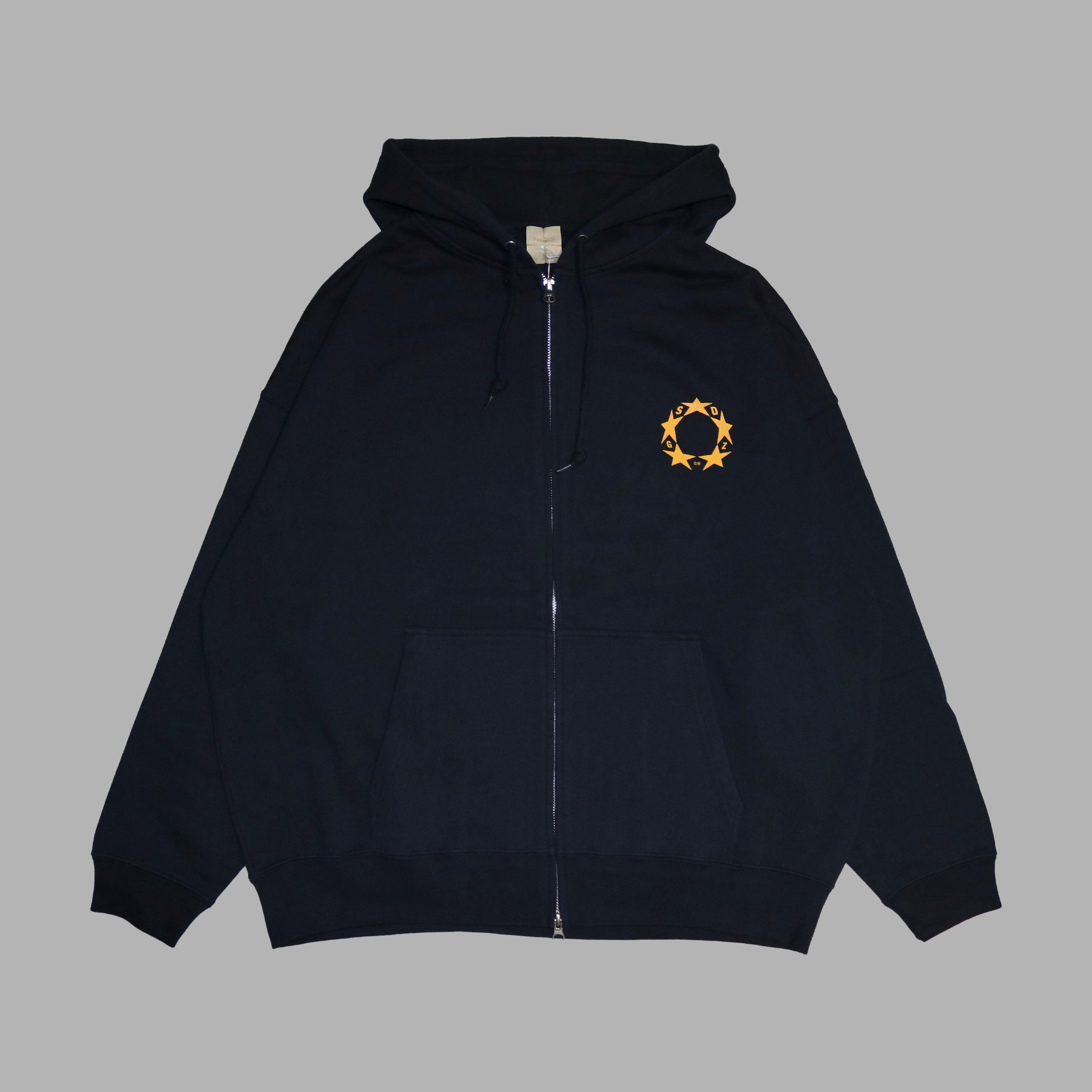 sdgz star ZIP hoodie navy