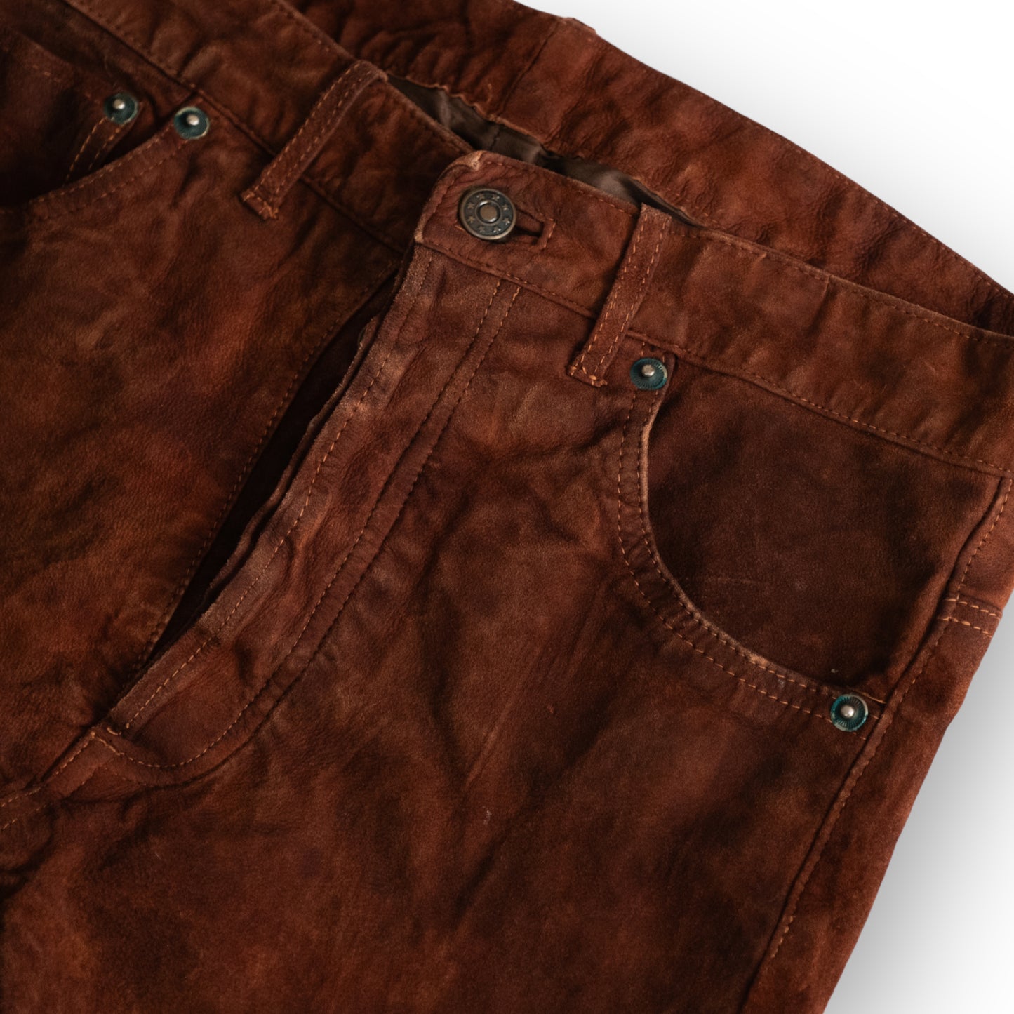 Vintage Suede Pants